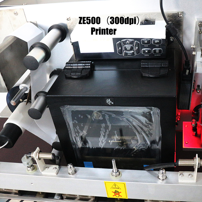 Real Time Printer and Motor Core Components Applied Bubble Bag Packing Labeling System