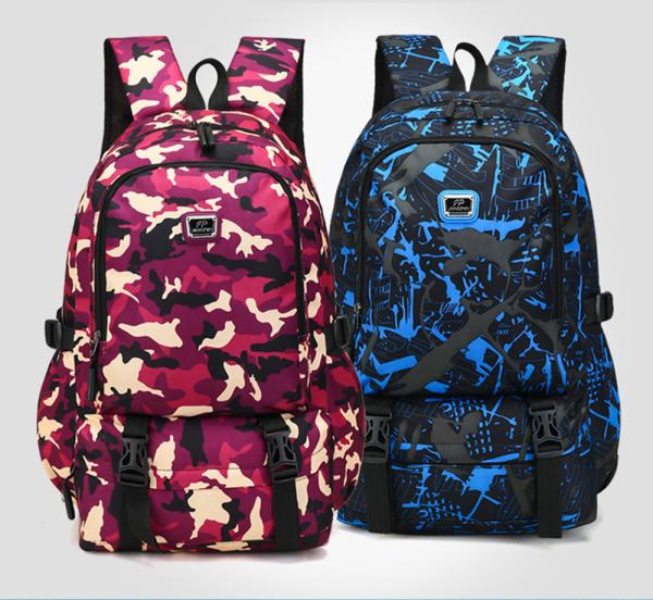 backpack for men and women are the new Korean version of campus students'