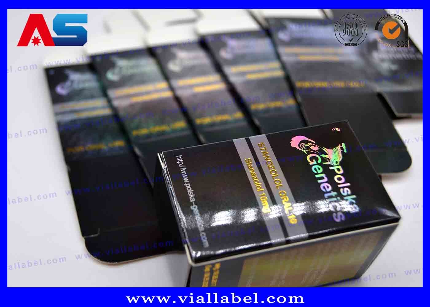 Capsules packaging box Glossy Finish Pharmaceutical Packaging Box / Medicine Paper Box For Pill Bottle