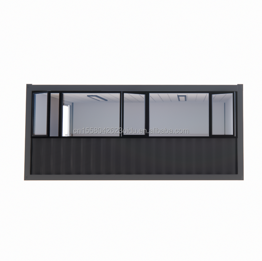 Prefab Kit Set Modular Cabins Container Homes 20ft or 40ft Steel Frame Galvanized Steel Bending 180g for Kitset Building