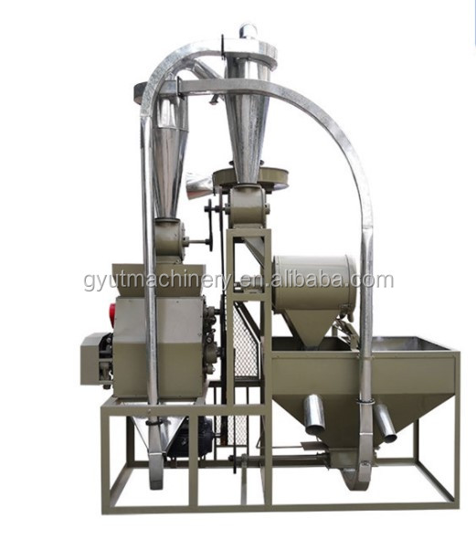 300kg per hour Corn Flour Mill with Competitive and Video Technical Support