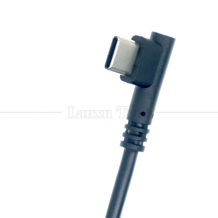 1M 2M 3M Sync Data Charging 90 Degree Angle USB C Charger Cable for Phone Tablet