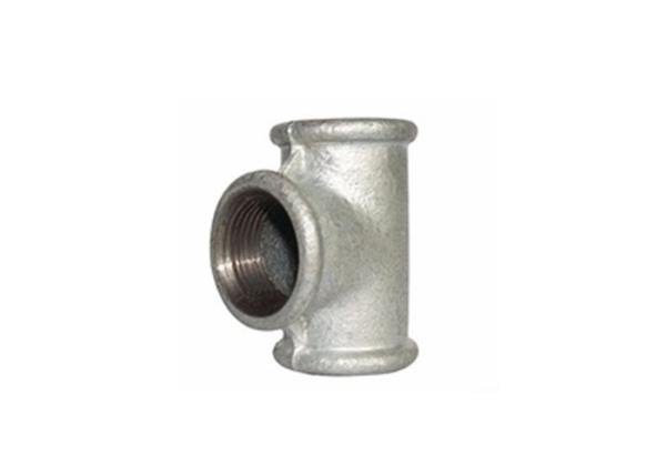 Anti Rust Black Malleable Iron Tee 90 Degree 32mm Waste Pipe Fittings Fire