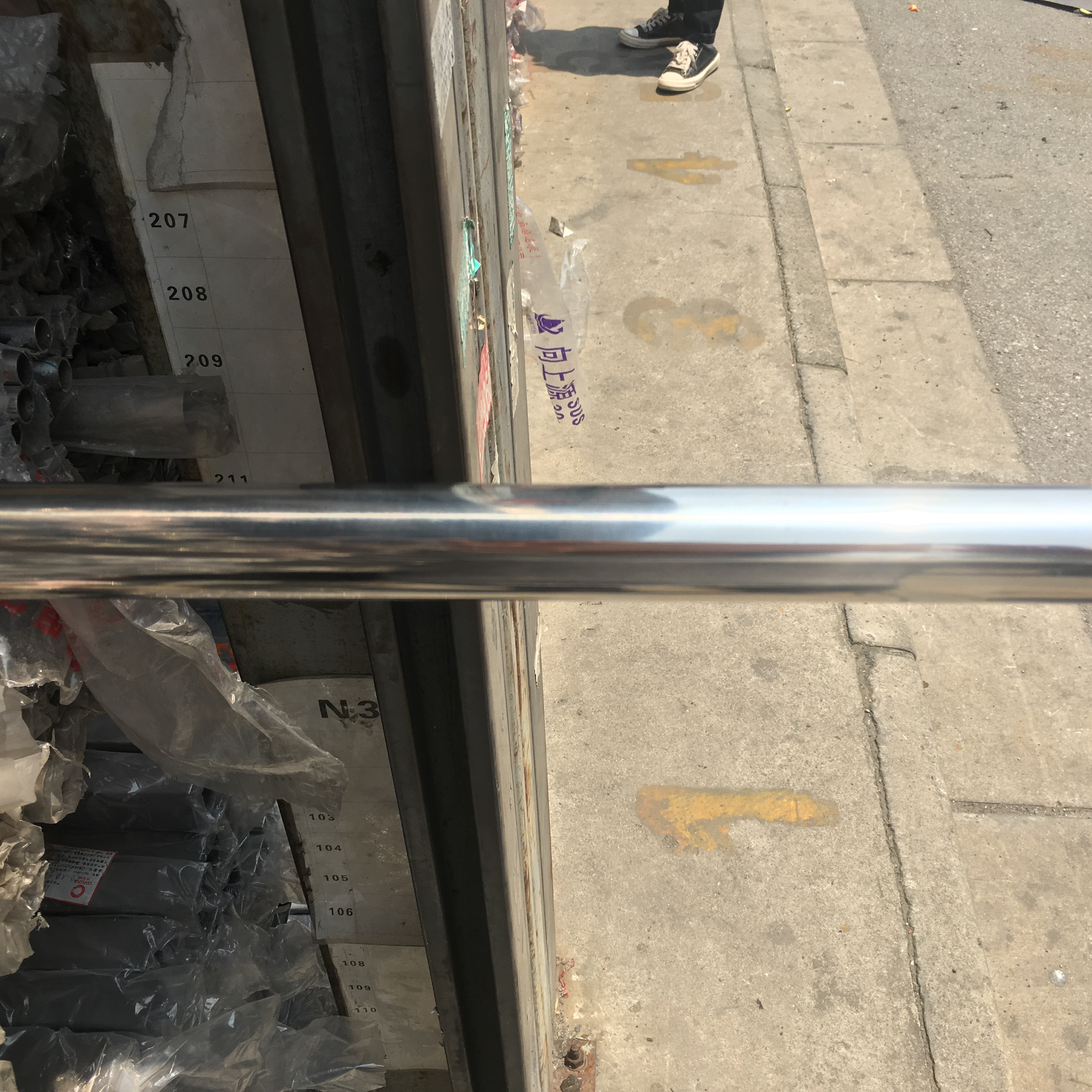 600 grit polished ASTM A554 201 Stainless Steel Welded Pipe decorative pipe