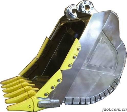 Custom 4.3cbm Heavy Duty Excavator Bucket Reinforced Cutting Edge