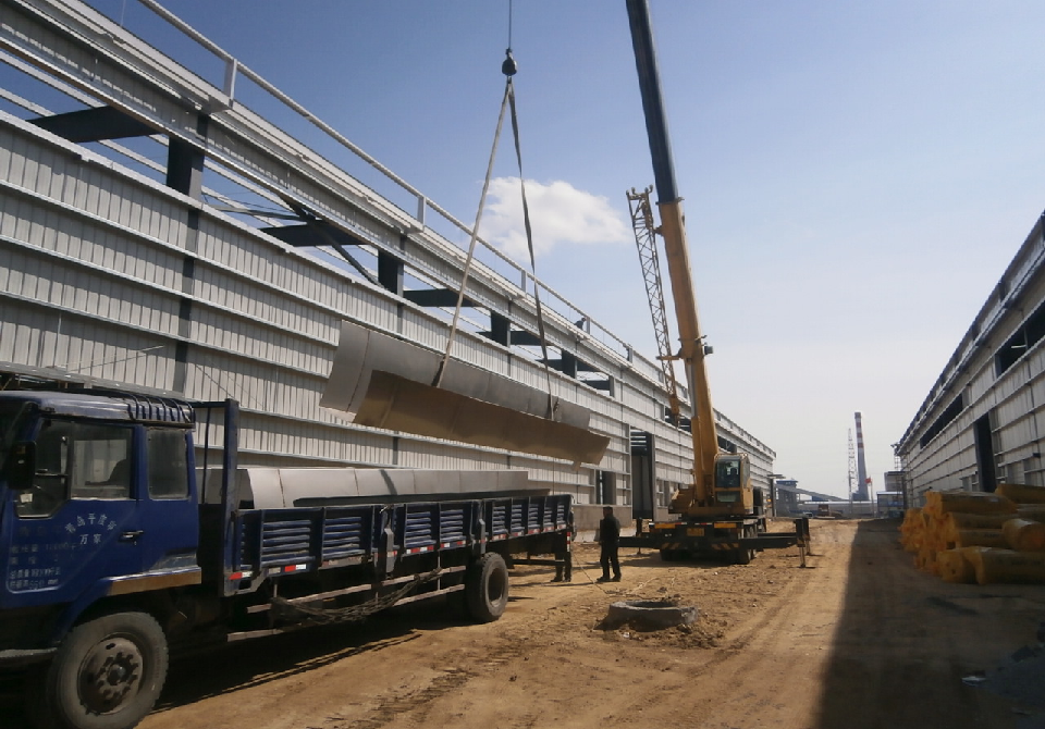 H Beam Pre Engineering Steel Building Steel Structure Industrial Warehouse Construction