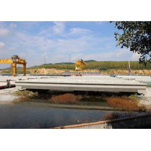 Durable U Beam Precast Formwork , Metal Formwork System Customized Surface