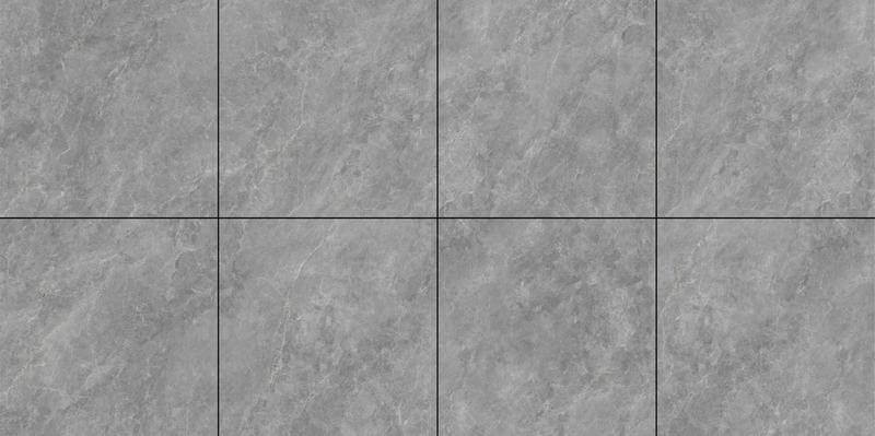 Antibacterial Modern Gray Marble Look 1200x1200x9mm Indoor Floor Glazed Polished Porcelain Tile For Living Room Decoration