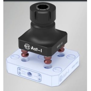 Superhard Steel Precision Milling Machine Fixtures ER Type For 3 / 4 / 5 Axis