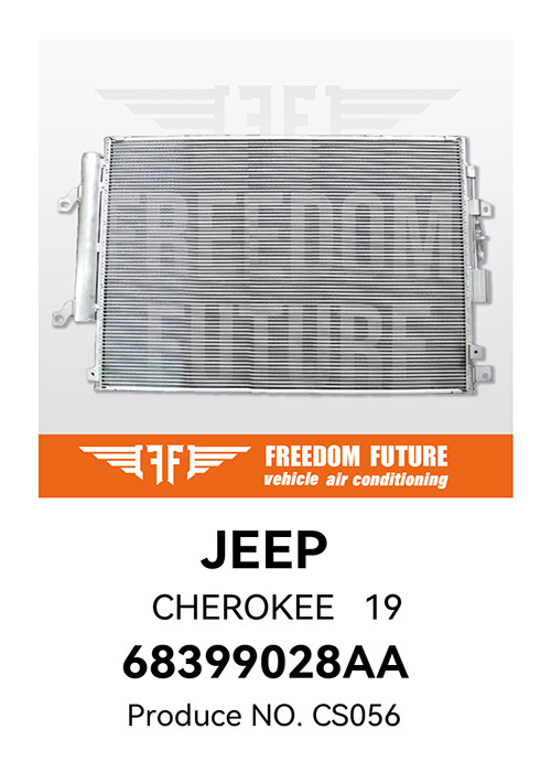 68399028AA 68399028AB AC Condenser Fits For 19-23 Jeep Cherokee 3.2l