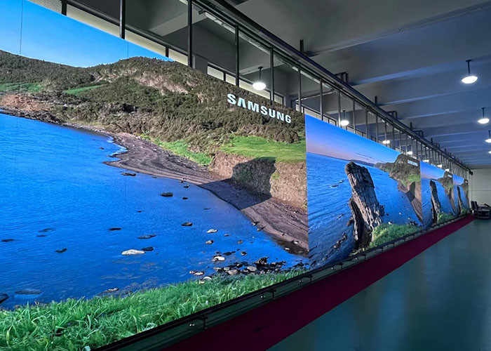 P3.91 1000*500mm Indoor LED Display Wall Mount/Hanging Front Maintenance