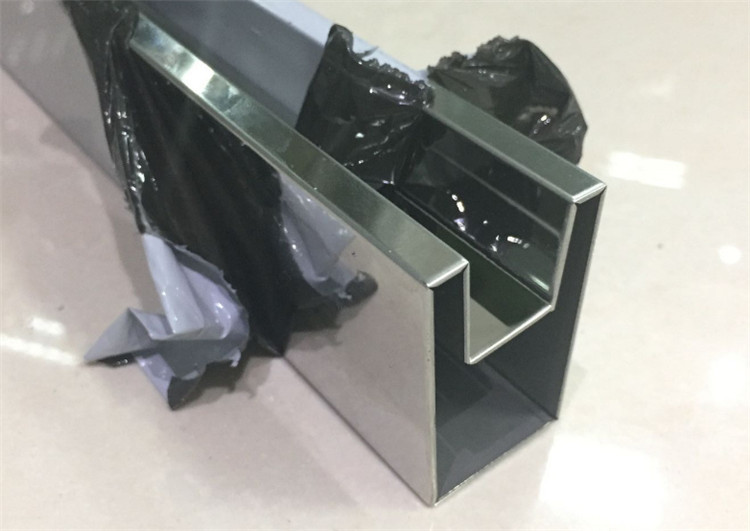 Mirror Finish Black Stainless Steel Trim Strip 201 304 316 for wall ceiling furniture decoration
