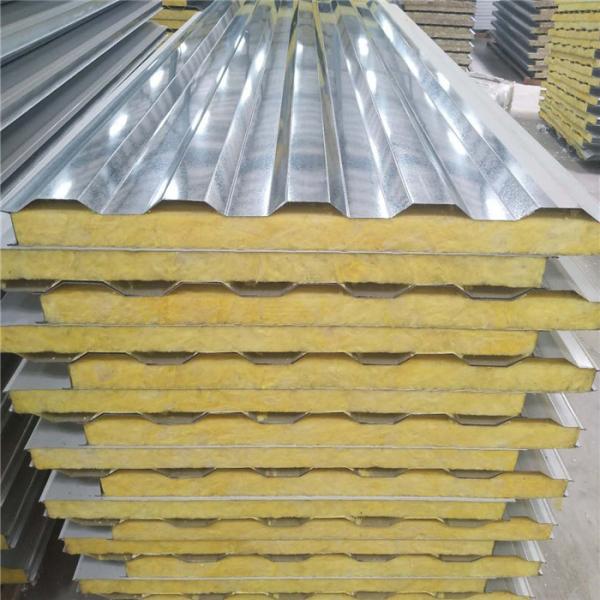 container panels insulation glass sandwich wall board 1150-50-0.6mm up / 0.326mm