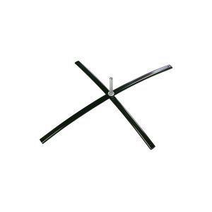 China Foldable Cross Indoor Flag Pole And Base With Fixed Rotator , 82 X 68 CM on sale