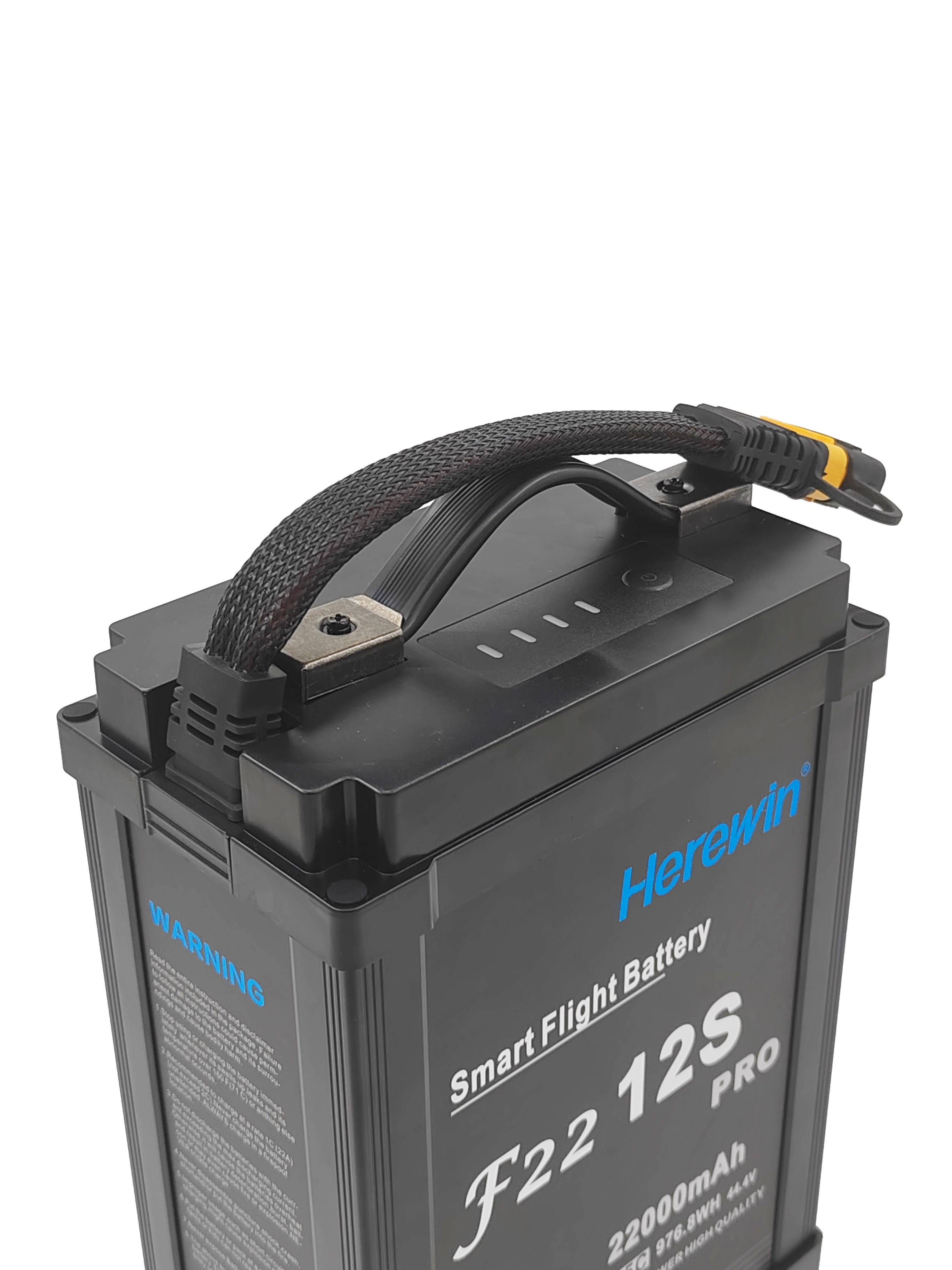 12S Drone Battery 22000mah 44.4V 25C Smart UAV Drone Battery Pack