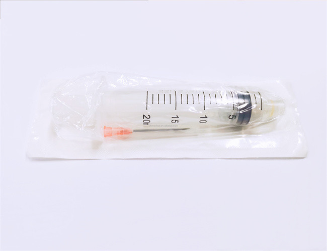 EO Sterilization Disposable Safety Syringe With Retractable Needle 2ml 3ml 5ml