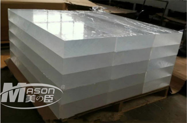 8850x3150mm 70mm Aquarium Acrylic Sheet For Decorative Swimming Pool