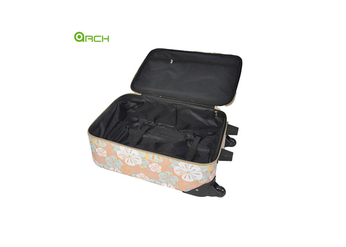 22 Inch Printing Ripstop Garment Four Wheel Suitcase easy maneuverability