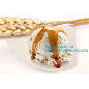 Disposable mini sessert forks, wheat straw sauce dish,corn starch tableware 7