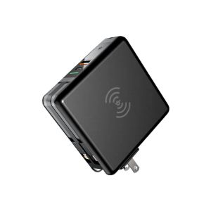 Rubber Oil Input Tablet PC 10W Wireless Charging Power Bank