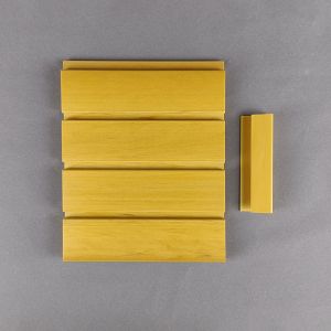 Plastic Composite False Slatwall Display Shelf For Display Wall