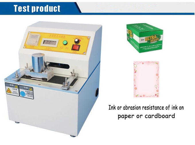 50x100mm Printing Ink Decolorizing Abrasion Test Machine