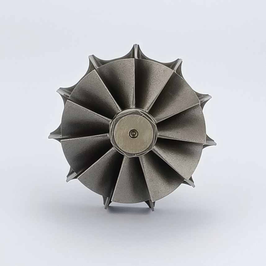 MS-TECH Turbo TB03Turbine Wheel Shaft 451311-0003/451311-0014 for 466088-1 Ind 59mm Exd 48.7mm Blades11