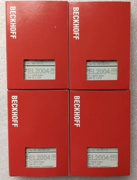 Quality EL2004 Beckhoff EtherCAT 4-channel Digital Output Terminal Module 24VDC for sale