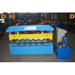 Automatic Roll Forming Roof Panel Roll Forming Machine , roof panel making