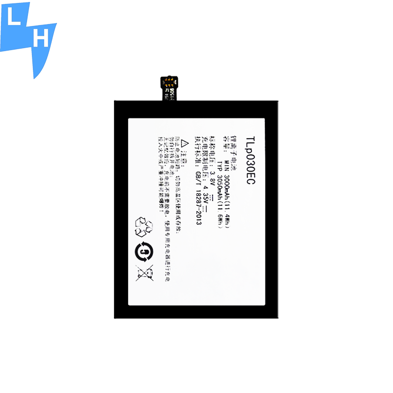 TLP030EC 3050mAh 3.8V Lithium Ion Polymer Battery for Alcatel TCL 3S M3G UMI EMAX Mini