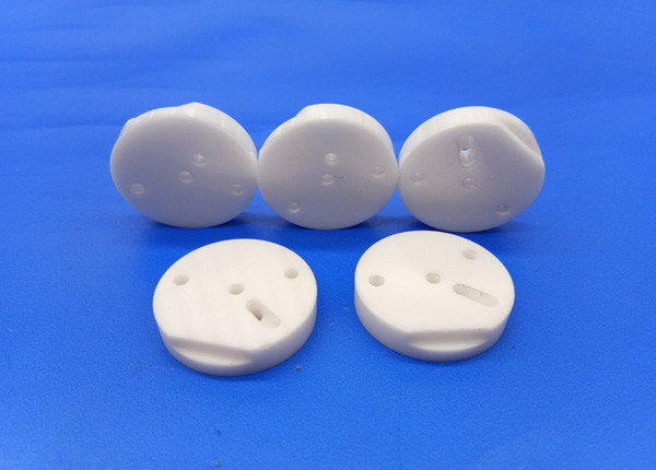 99 Al2o3 Insulators Precision Ceramic Components Alumina Ceramic Insulator With M4 Screw