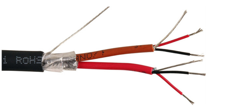 Customized PVC Copper 0.5Mm2 Shielded Instrument Cable