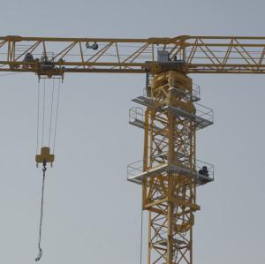  Sinocorp Flat Top Tower Crane 6 Ton Lifting Capacity High Manufactures