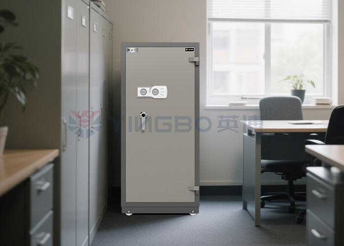 H1580mm Anti-Fire Safe Box Large Size Home Safe Multiple Fire Prevention Design