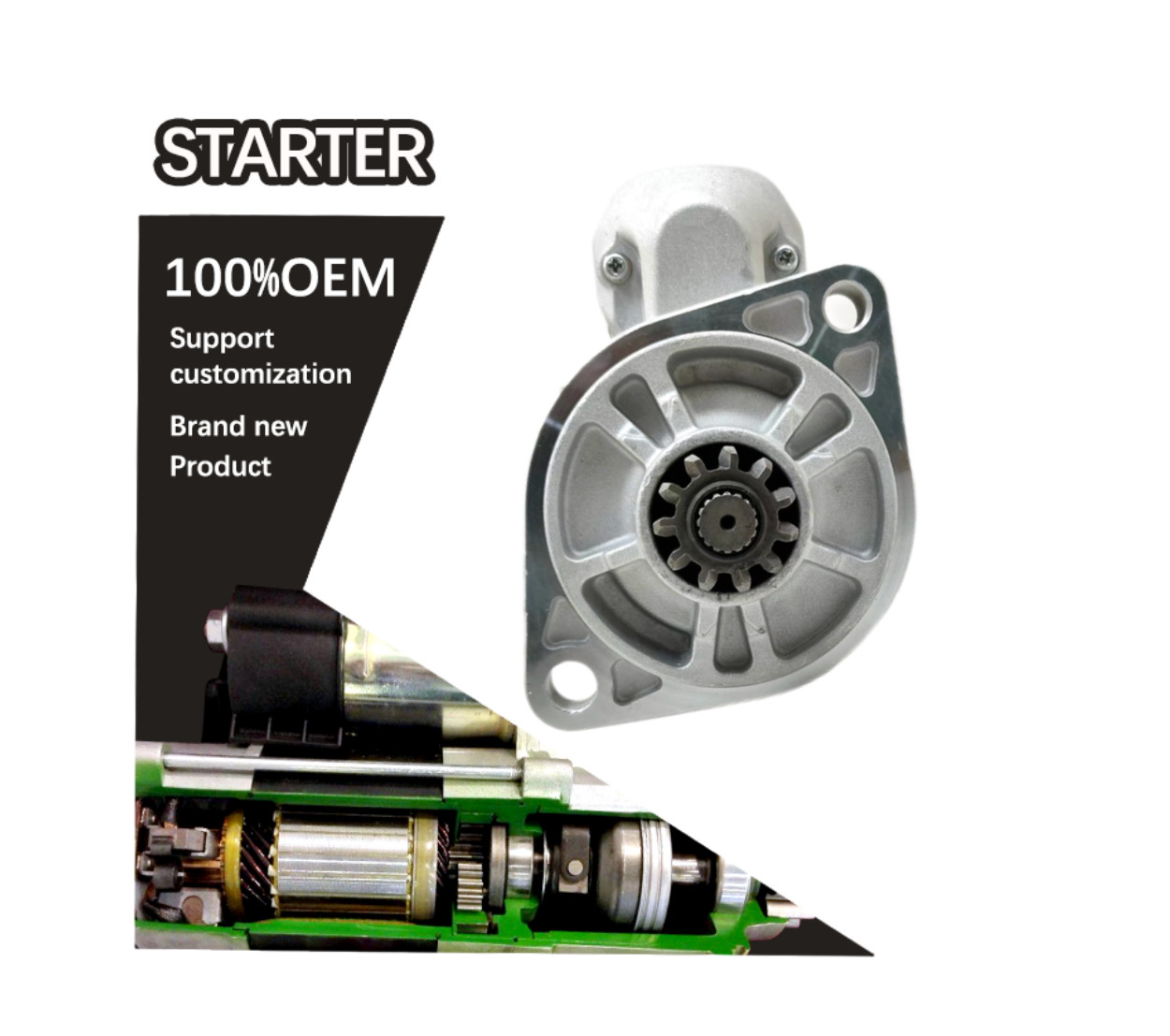 12V 11T CW STARTER 4280004620, 4280004622 428000-4620, 428000-4622 2810078150 28100-78150 UD02134S