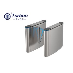 Automatic Entrance Baffle Gate Turnstile Flap Barrier Turnstile Access Control