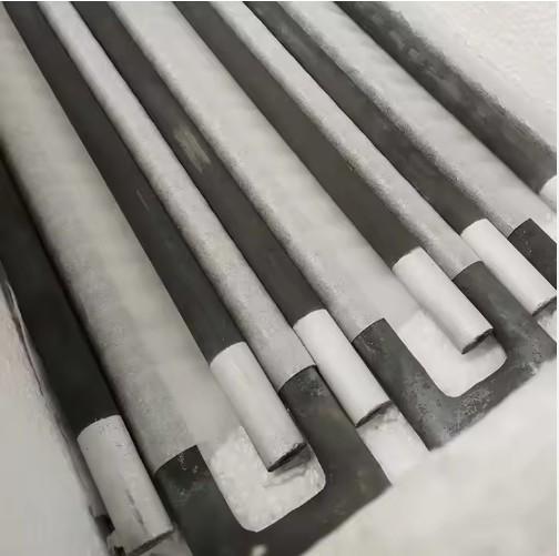 1700c Electric Furnace High Temperature Resistant Rod Silicon Carbide Tube