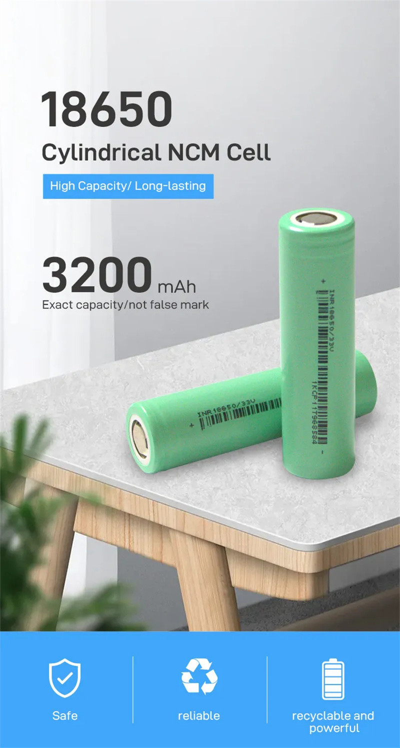 LiFePO4 Lithium Battery Wholesale Li-ion 18650 Battery Cells Rechargeable 3.7V 2000mah 2600mah High Capacity 3000mah
