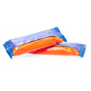 Multi Function Touch Screen Commercial Biscuits Packing Machine 300 To 350 Packs