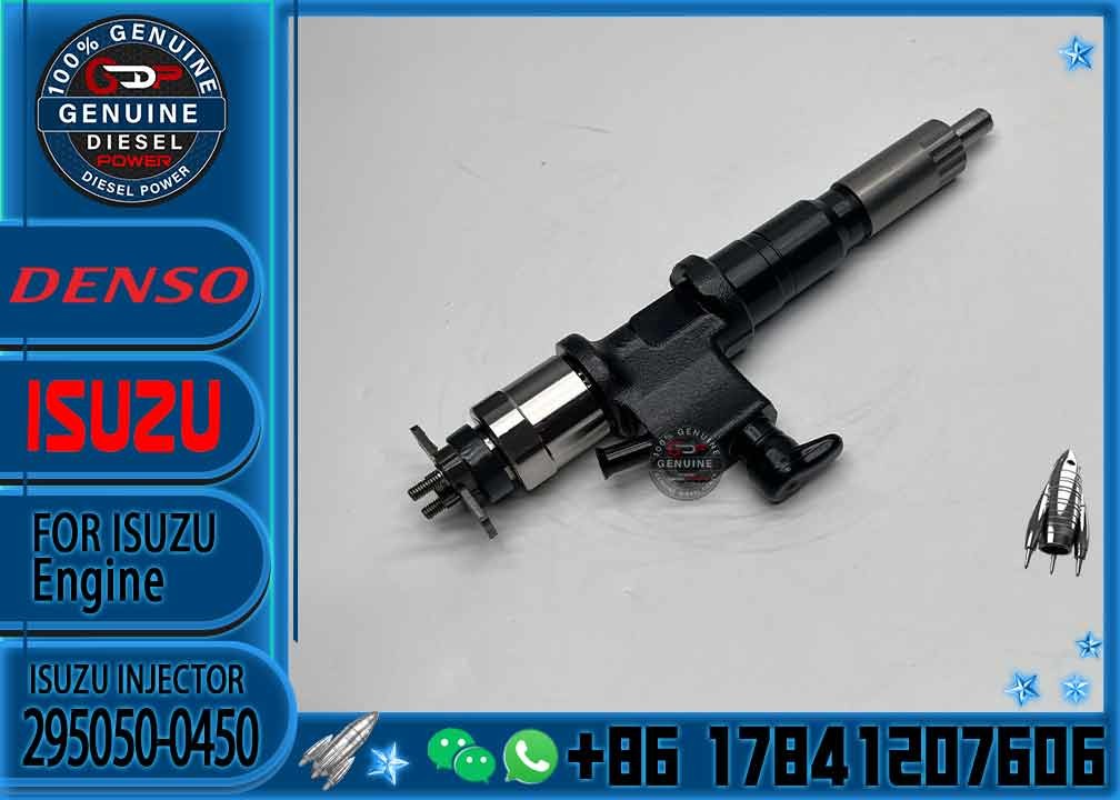 Genuine Common Rail Fuel Injector 8-97622035-1 8976220351 295050-0450 for 6WG1 Engine Parts