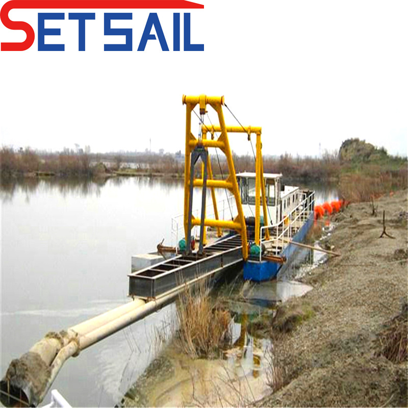 China Jet Suction Sand Dredger with Double Suction Head