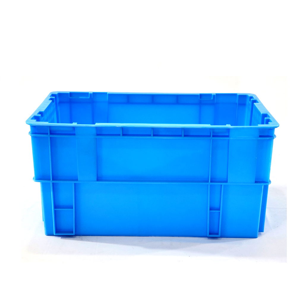 PP Euro Box Stackable Industrial Crate Warehouse Storage Plastic Supermarket Crates