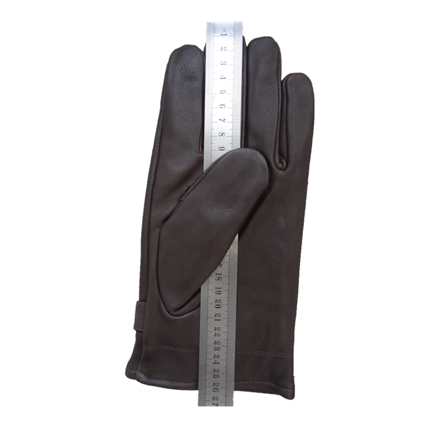 Soft fashion classical leather gloves