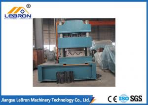 China Highway Corrugated Steel Guardrail Roll Forming Machine 2018 New Type Roll Forming Machine PLC Control on sale