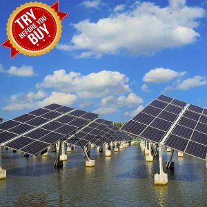 Rust Protection PV Mounting Brackets Fishing-Light Complementary Solar Panel