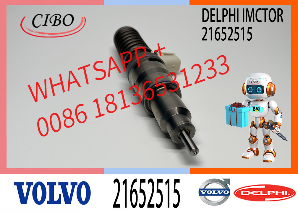 21652515 BEBE4P00001 HRE377 Brand New Genuine Diesel Fuel Injector For MD13