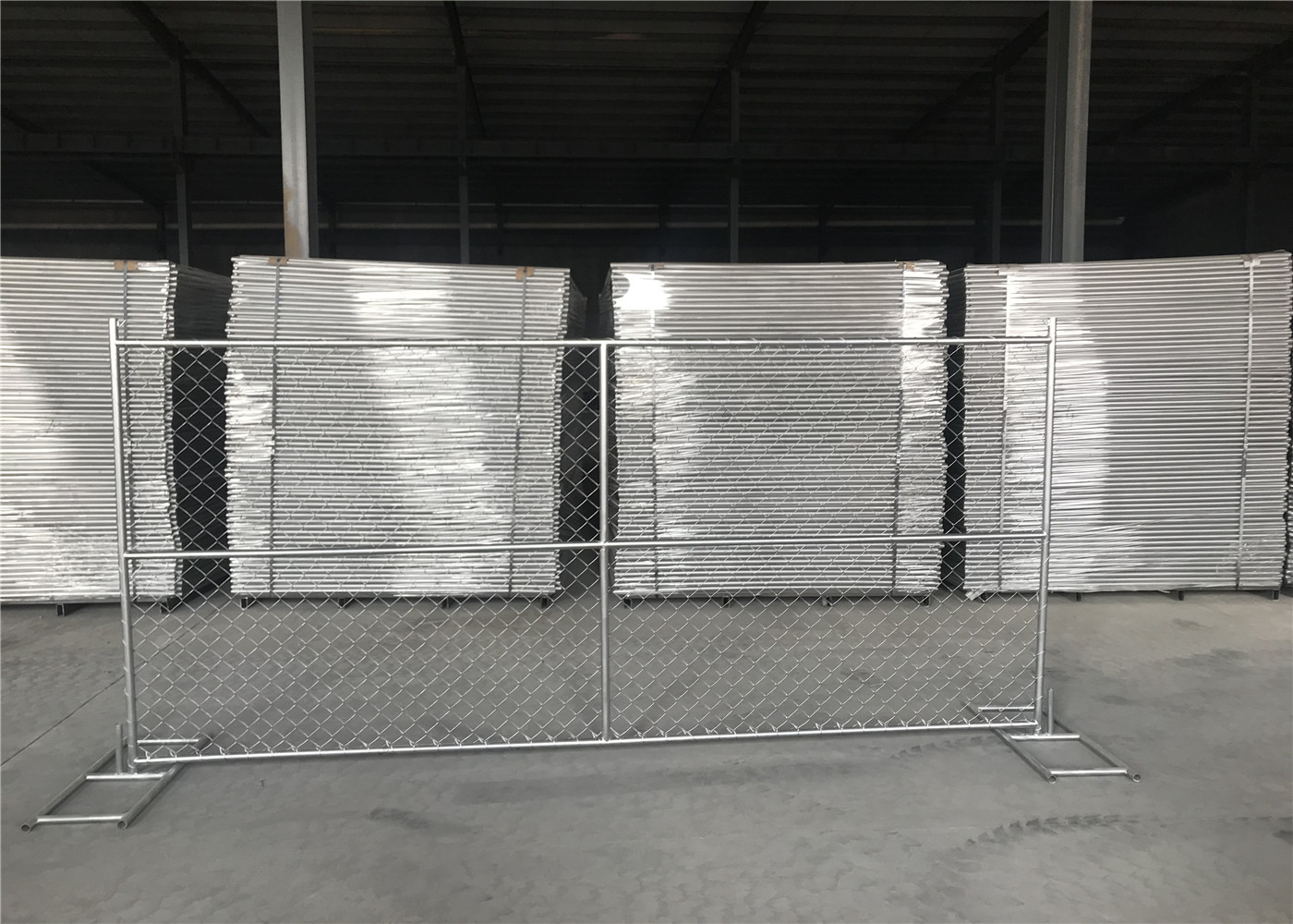 Delivering to You Backyard Chain Link Temporary Fencing 6'x10' 1.625'/41.2mm tube wall thick
