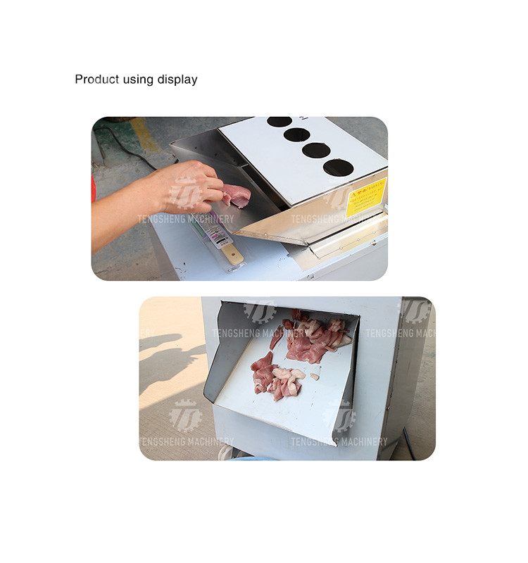 75KG Desktop fresh meat slicer high-power meat slicer commercial slicing manufacturers directly operated