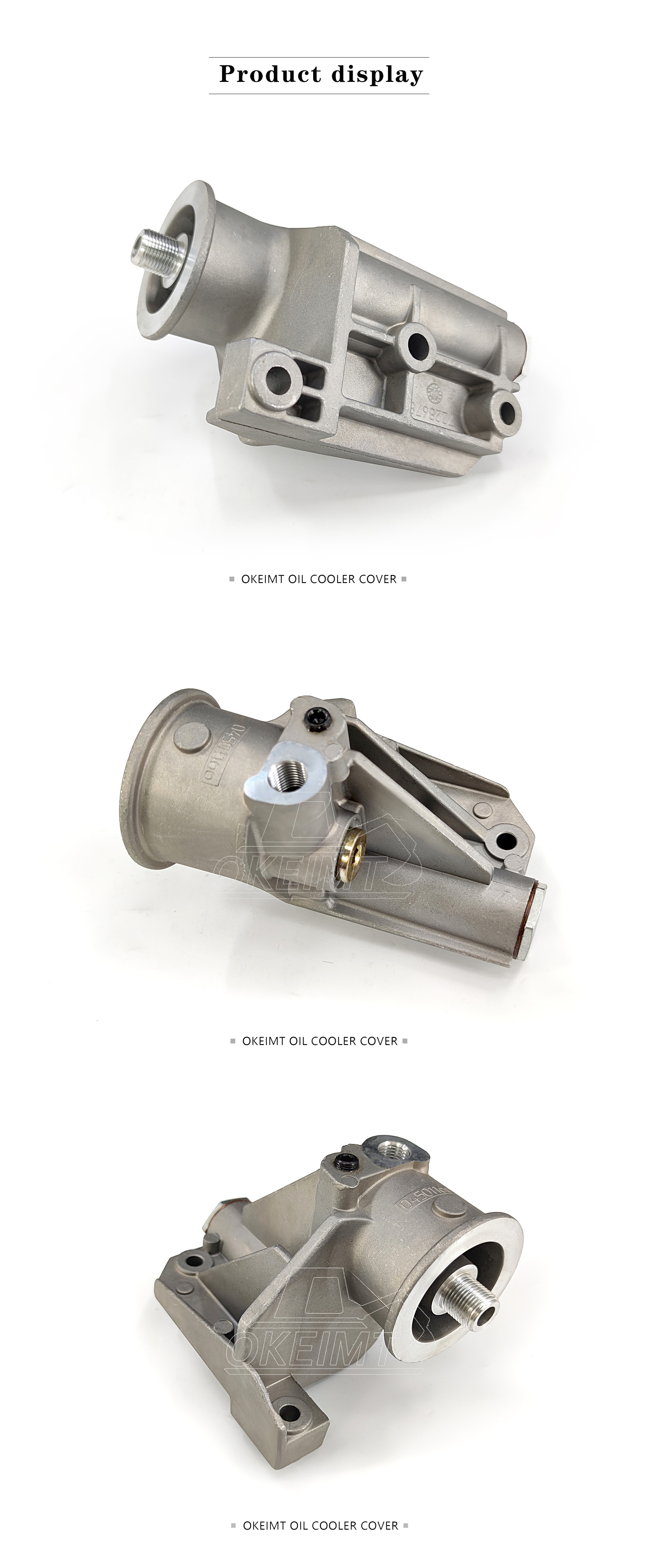 20914974 Fuel Filter Head For D6E Engine 6 Months Warranty