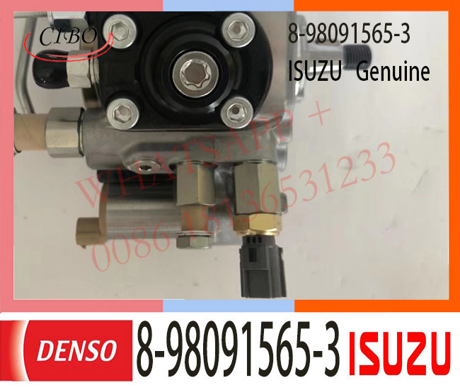 8-98091565-3 ISUZU Diesel Engine Fuel PUMP 8-98091565-3 294050-0105 6HK1 HP4 pump ZX330-3 ZX350H-3 ZW250 ZW220 Excavator